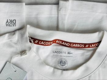 T-shirt Lacoste edition Roland Garros