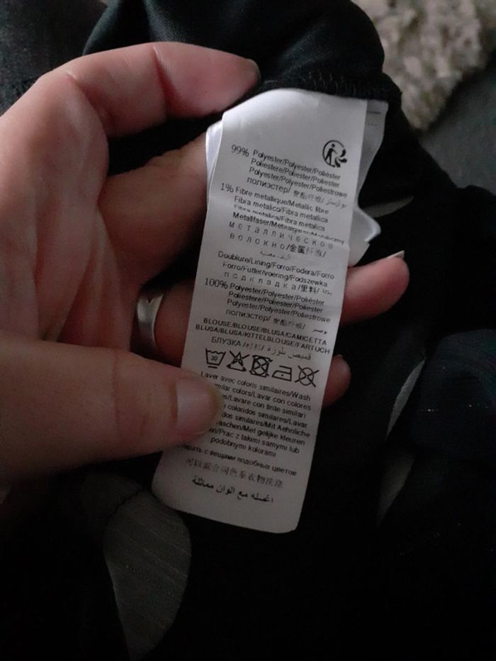 Blouse de soirée XS - photo numéro 4