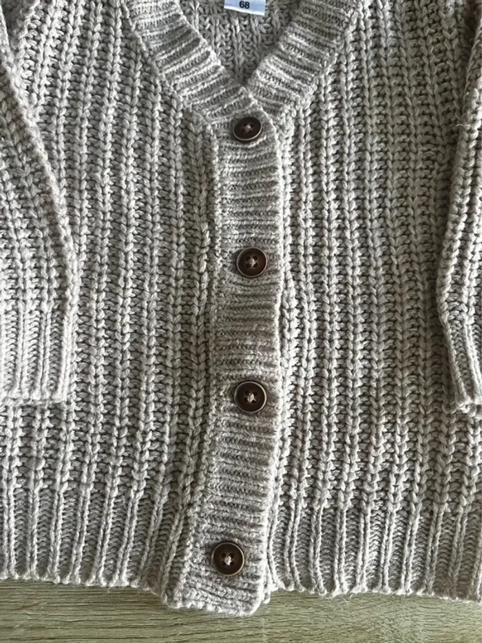 Gilet en laine 68 cm - photo numéro 4