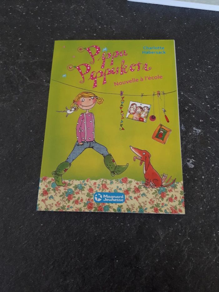 Livre Pippa Pepperkorn tome 1 nouvelle à l'école
