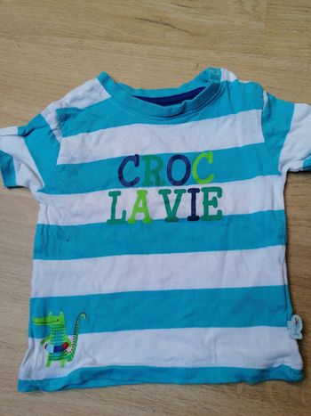 Tee shirt tissaia 12mois