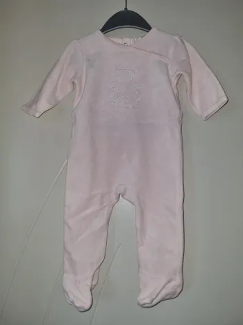 Pyjama rose clair Lulu Castagnette 6 mois neuf