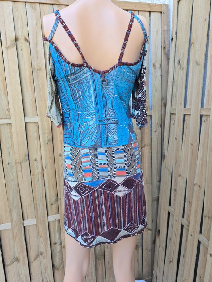Robe dos croisé y2k vintage 🍒Save the Queen🍒taille 36/38 - photo numéro 3