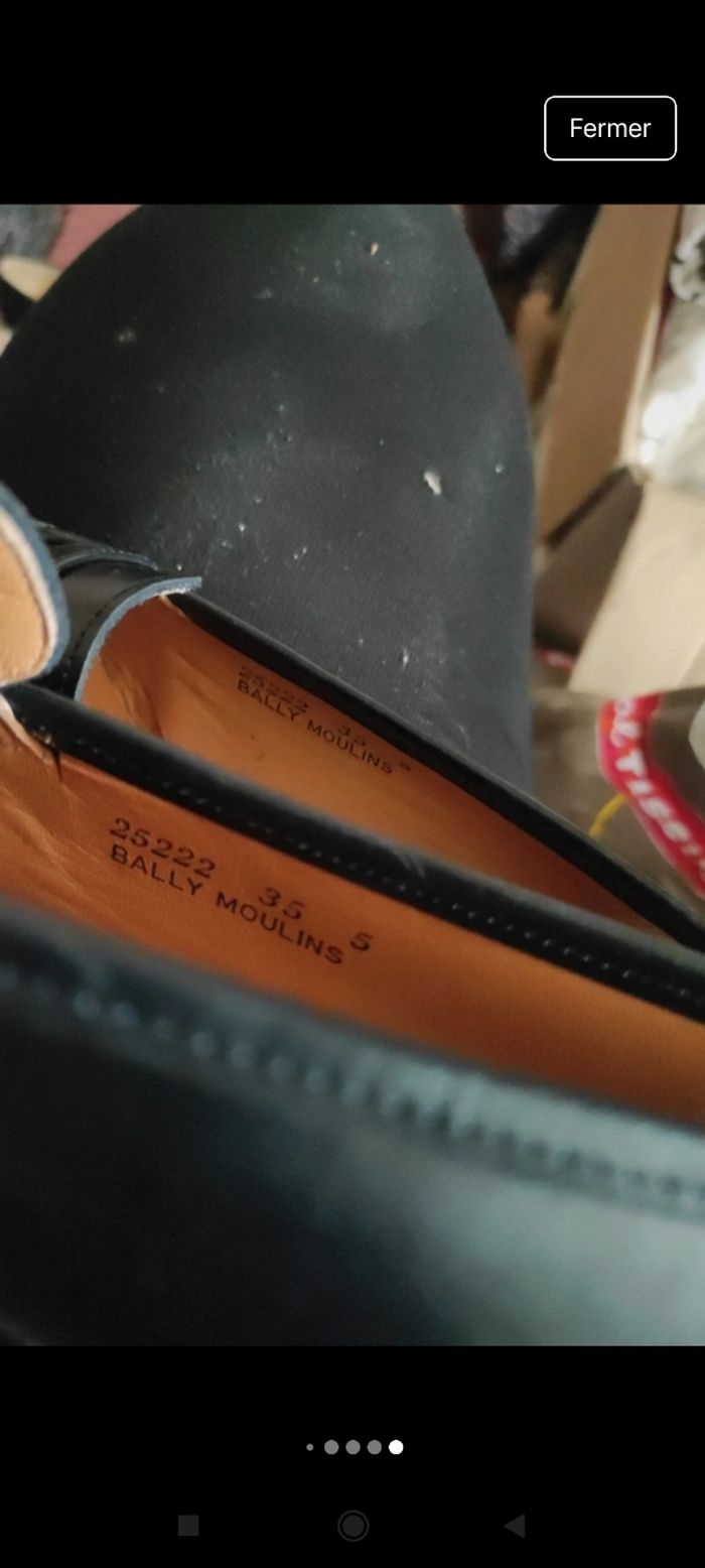 Très belle chaussures neuf Bally moulins ch3 - photo numéro 3