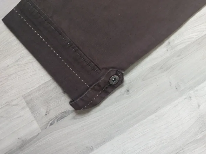 Pantalon large marron - photo numéro 8