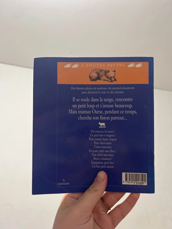 Livre un bon petit ourson - photo numéro 2