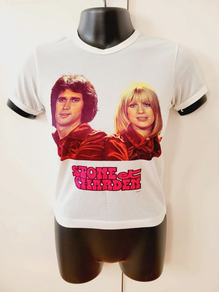 Vintage, Tee shirt fille garçon Stone et Charden Années 60's