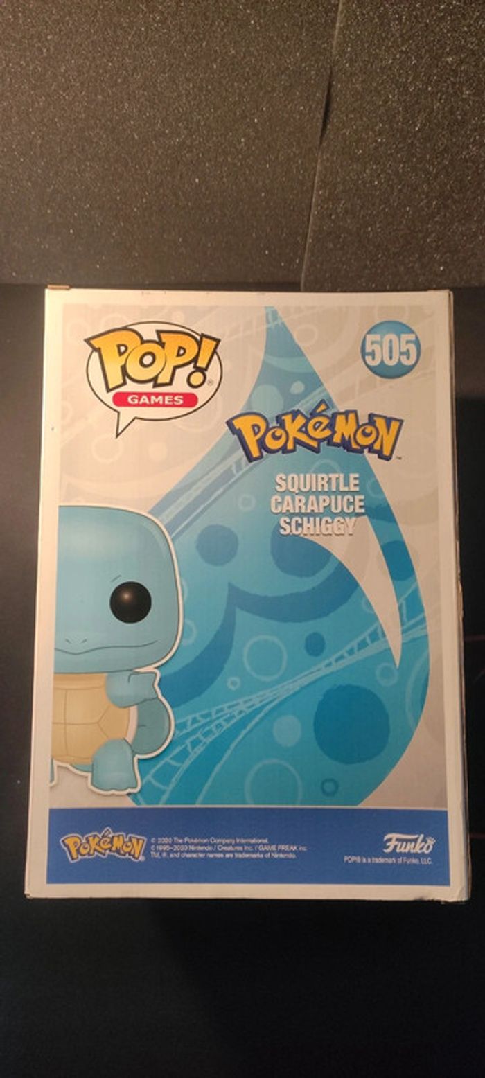 Pop pokémon, Carapuce, 505 - photo numéro 2