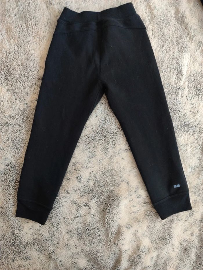 Pantalon de survêtement noir 3/4 ans - photo numéro 3