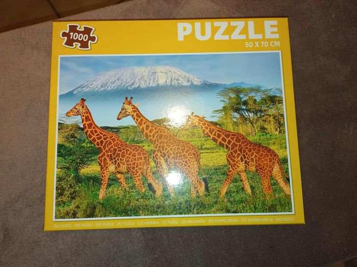 Puzzle Girafes 1000 pièces