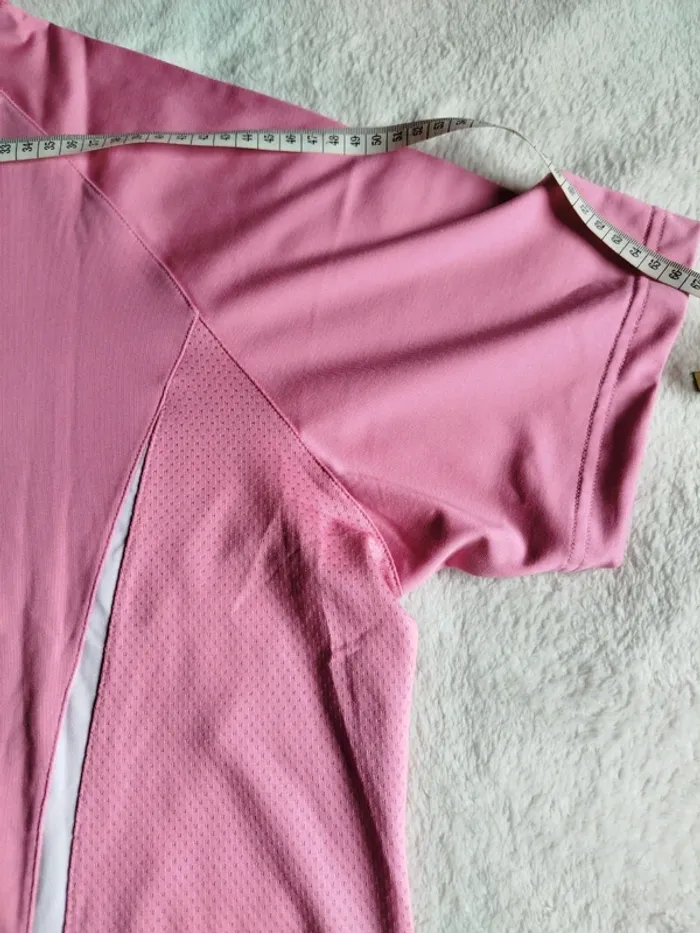 T-shirt fluide Adidas Clima cool rose taille XL - photo numéro 14