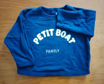 Sweat Petit Bateau garçon 24 mois