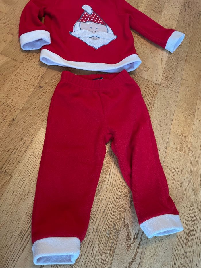Pyjama 92 cm Père Noël - photo numéro 4