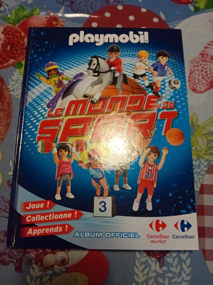 Cartes Playmobil "le monde du sport"