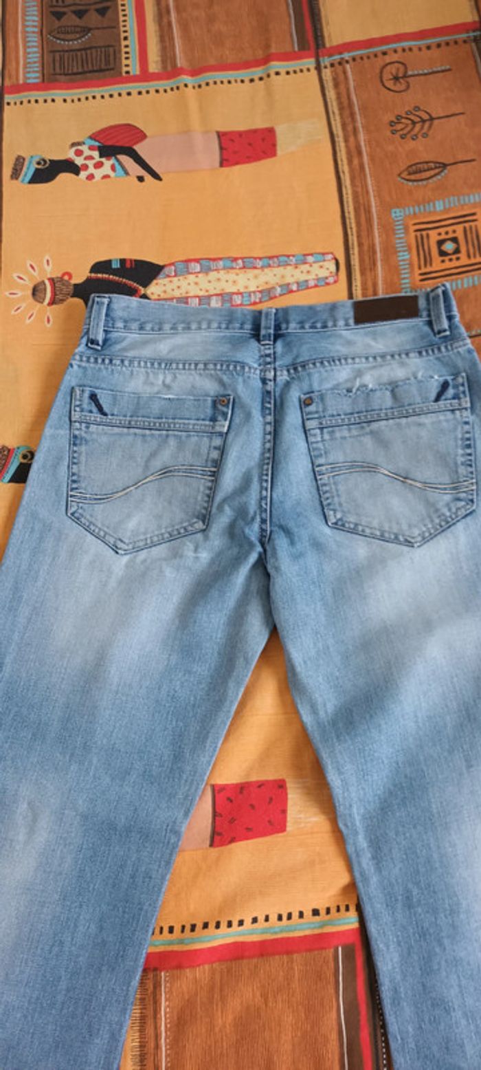 Jeans stone bleached - photo numéro 3