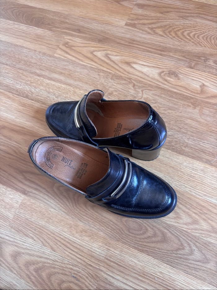 Mocassins à Talons - T. 39 - photo numéro 4