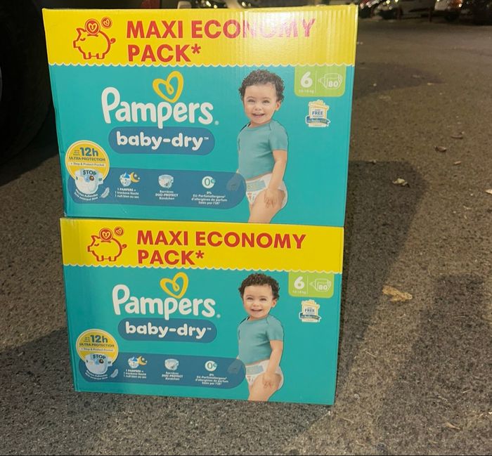 Pampers taille 6/160 couche