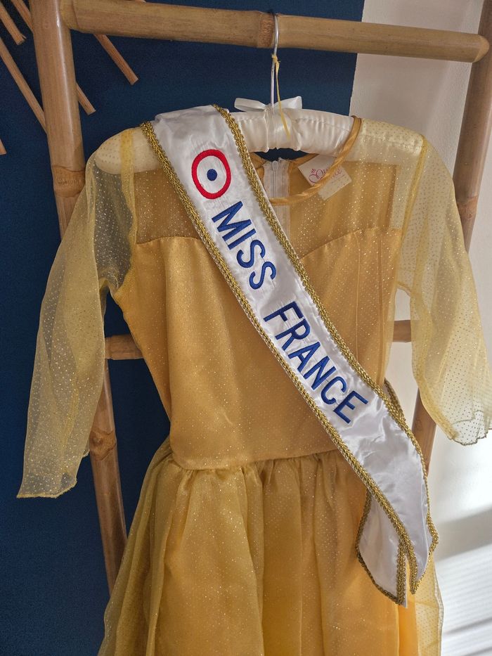 Robe miss France dorée - photo numéro 2