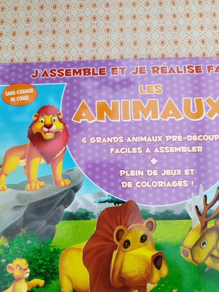 Les animaux J'assemble et je réalise - photo numéro 2