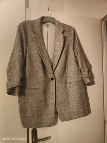 Veste blazer grise