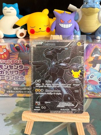 Carte Pokémon officielle Zekrom - 25 ans célébrations