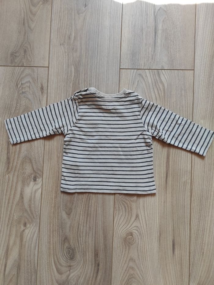 T-shirt manches longues 3 mois Vertbaudet - photo numéro 2