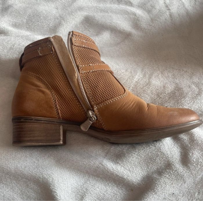 Bottines camel taille 36 - photo numéro 3