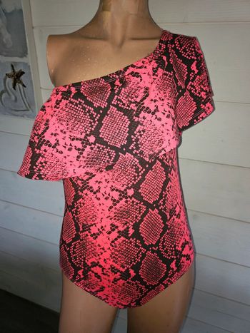 T-shirt body blouse serpent fluo T36-38