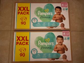Couches Pampers Harmonie Taille 4 Neuf
