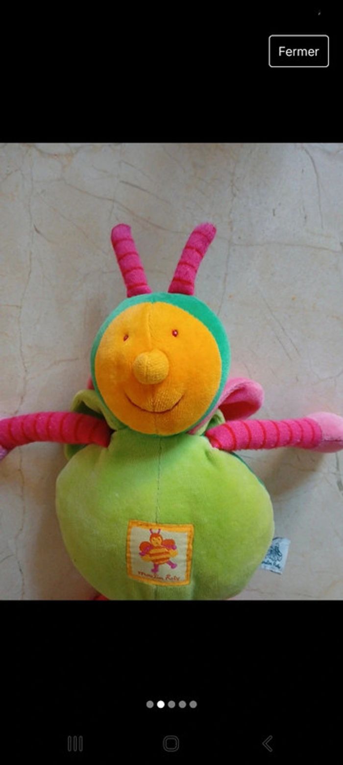 Peluche doudoune abeille Louna 💢 - photo numéro 2