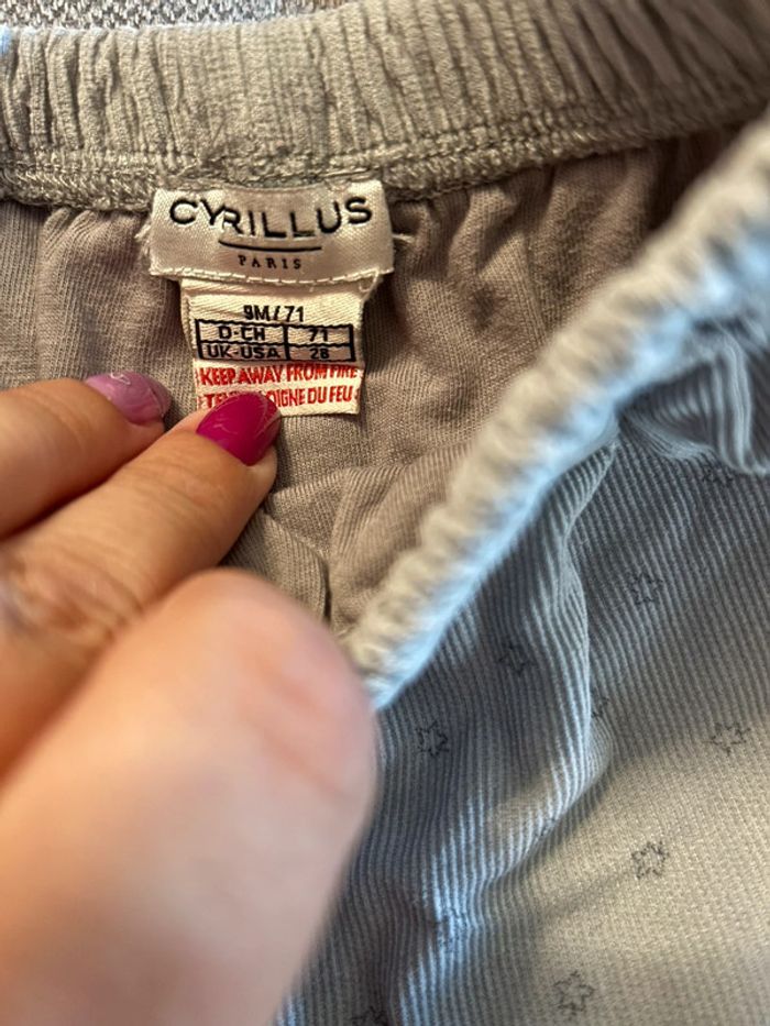 Pantalon velours gris - photo numéro 3