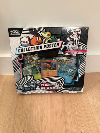 Coffret Collection Poster EV10.5 Foudre Noire et Flamme Blanche Pokémon