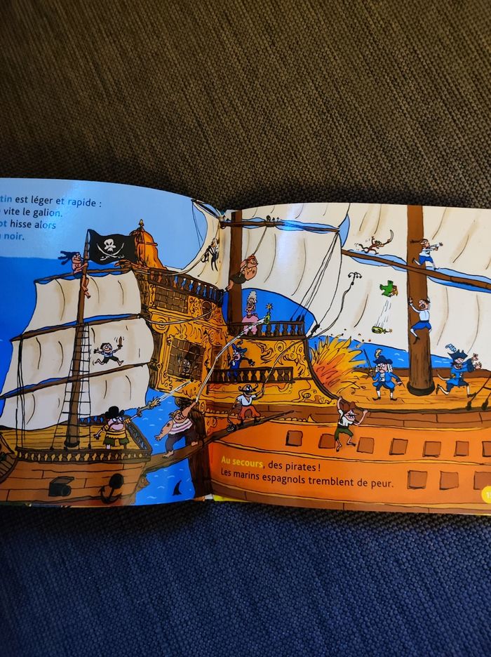 Livre 
Mes p'tits docs les pirates - photo numéro 2