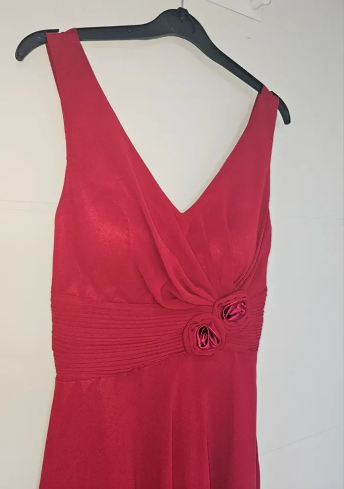Robe rouge taille M/L - photo numéro 3