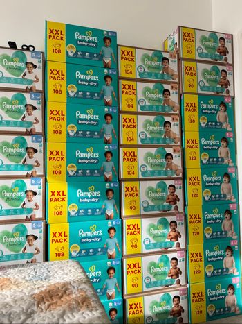 Couches bébé Pampers T3 T4 T5