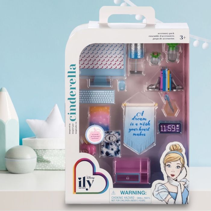Set d’accessoires Ily 4Ever Disney inspiré de Cendrillon
