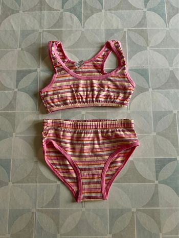 Ensemble sous vêtement fille - 8 ans
