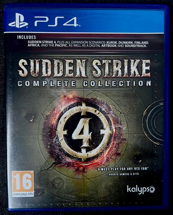Sudden strike complete collection pour Playstation 4