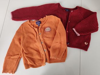 2 gilets Sergent Major 6 mois