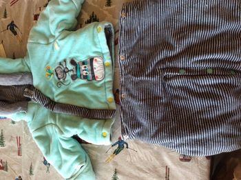 Combinaison avec pressions