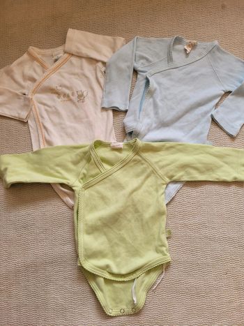 Lot Bodies ouverture a l'avant