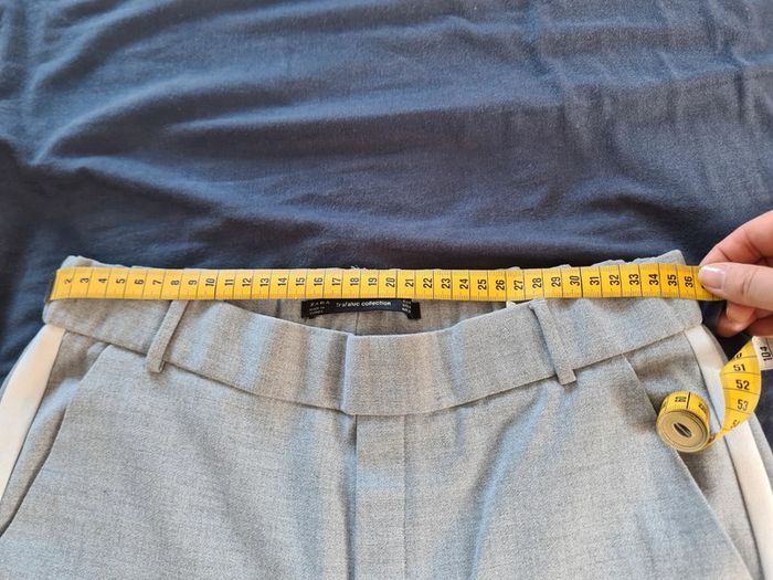 Pantalon gris 7/8 de chez Zara - taille XS - photo numéro 9