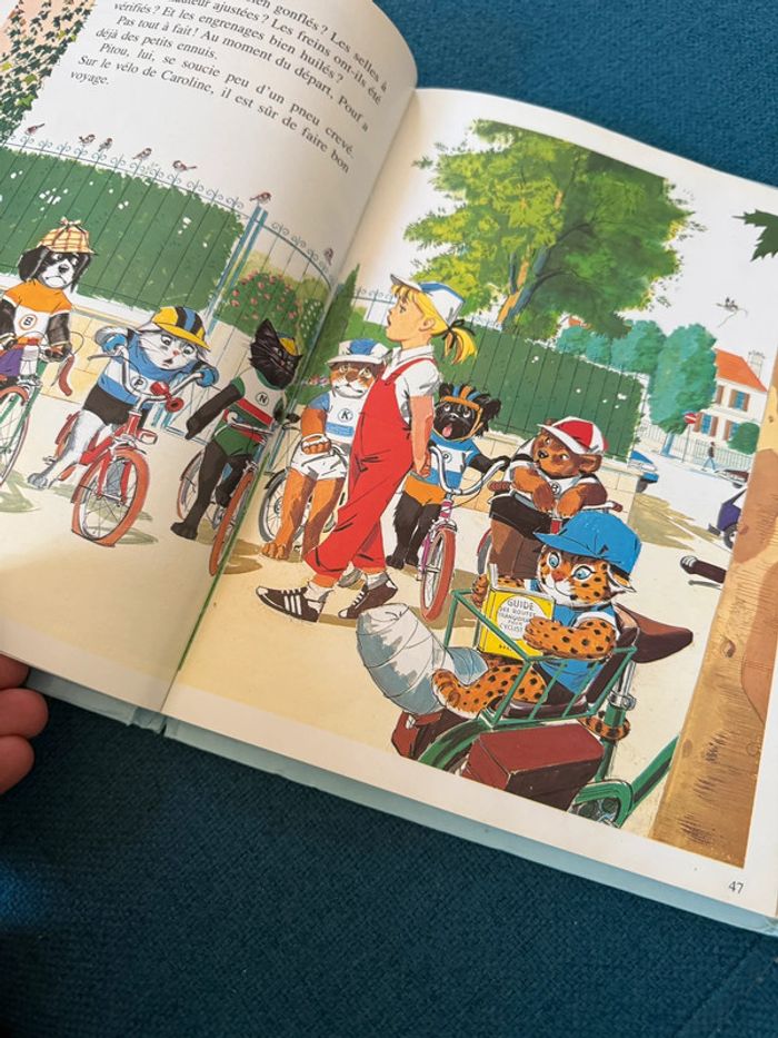 Livre Pierre Probst La croisière de Caroline + en randonnée + en vacances bd album - photo numéro 5