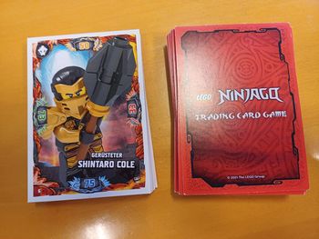 Lot de 5 cartes Lego Ninjago - Série 6 next level - 2021 Allemagne