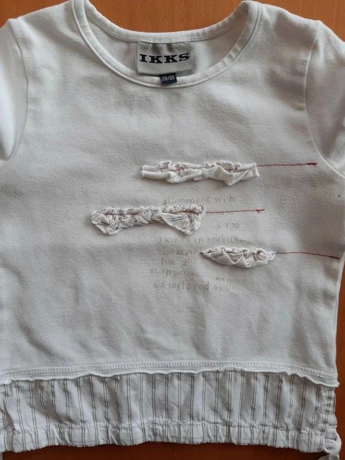 T-shirt manches longues ikks 2 ans - photo numéro 2
