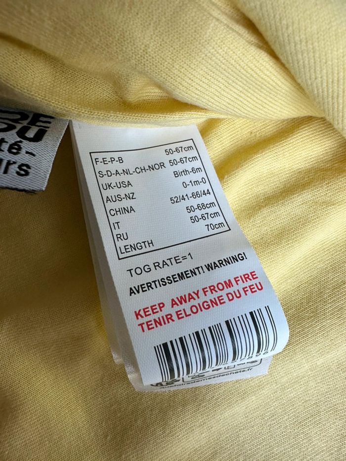 Turbulette sunshine la redoute taille 0-6 mois - photo numéro 5