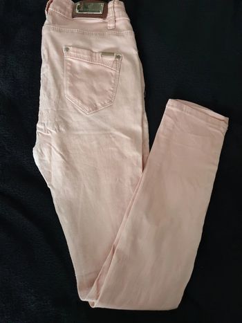 Pantalon slim saumon Taille 42