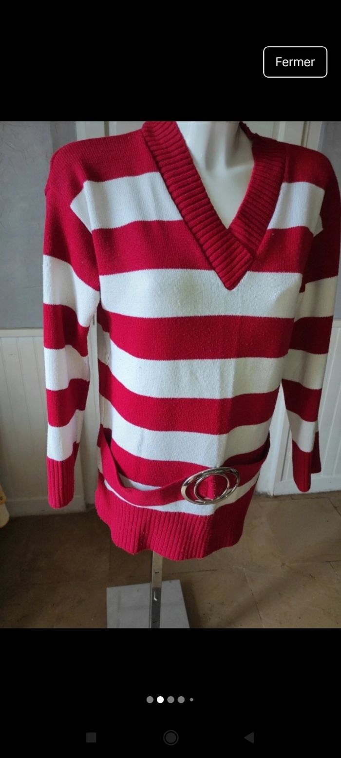 Très beau pull femme f57 - photo numéro 5