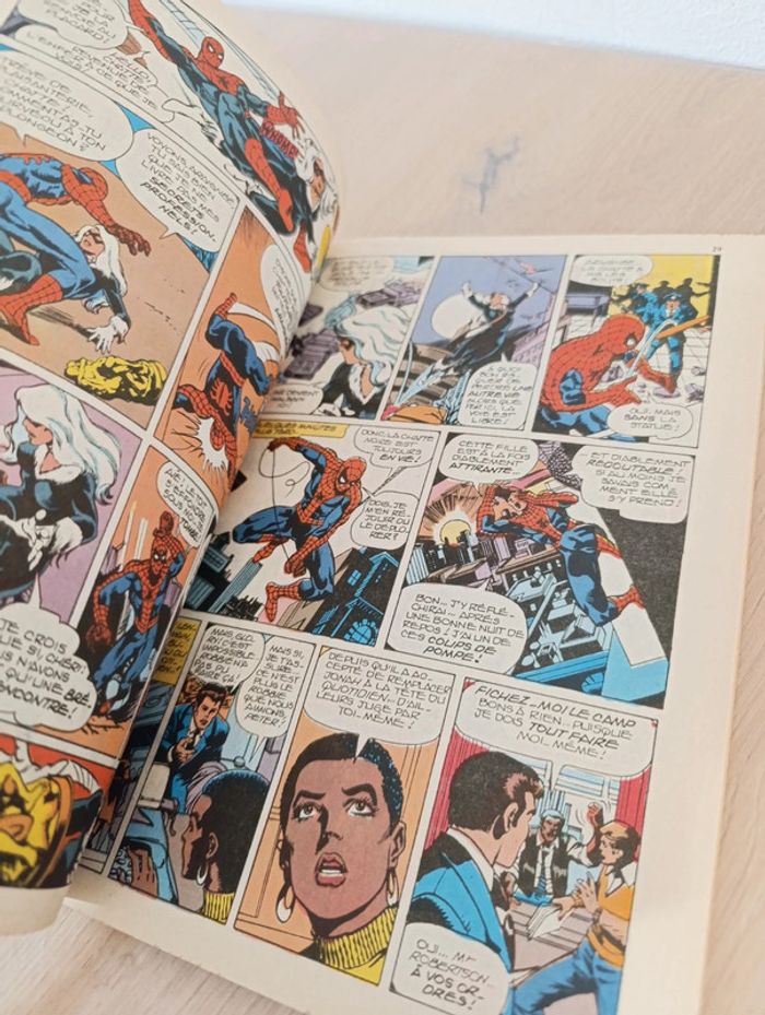 Livre comics vintage le journal de Spider-Man - photo numéro 4