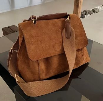 Sac à main camel neuf tendance vintage chic